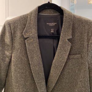 Banana Republic Gray Blazer